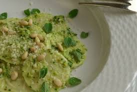 Corzetti Stampati With Marjoram Capers And Green Olive Sauce Adri Barr Crocetti Homemade Pasta Food Recipes