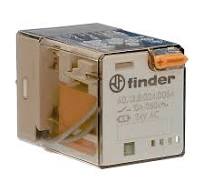 Finder 60 Series General Purpose Relay 10A 3CO 24V AC Coil ...