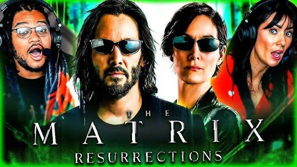 THE MATRIX RESURRECTIONS (2021) IS AN INSANELY BOLD & MESSY SWING!! MOVIE  REACTION!! Keanu Reeves