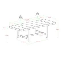 Walker edison furniture is an innovative rta furniture manufacturer based in beautiful salt lake city, utah. Walker Edison Furniture Walker Edison 96 Solid Wood Dark Oak Dining Table Azw60hdo Pricepulse