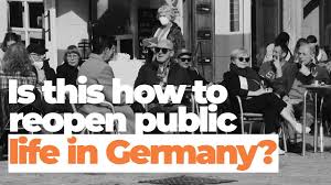 Lisa federle stands in front of the test station on the town hall square. Video How The German City Of Tubingen Is Betting On Covid 19 Tests To Reopen Public Life The Local