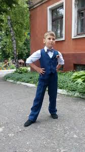 костюм для мальчика на выпускной в детском саду купить украина Suhonos Artyom 6 Let Vypusknoj V Detskom Sadu Kostyum Huligan 116 Tyomno Sinij Pantsuit Suits Fashion