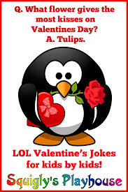 Good knock knock jokes have been making people laugh for ages, regardless of their age. Valentine S Day Jokes For Kids At Squigly S Playhouse