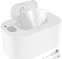 Adult Baby Diaper Wipe Warmer Wet Tissue Heater Make Up Wipes Travel Makeup  Container USB