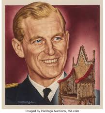 Ernest Hamlin Baker (American, 1889-1975). Prince Philip,