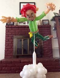 Balloon Art Amazing Cool Party Splendid Balloons John Justice Cute Adorable Party Ideas Peter Pan Jake And The Nev Balloon Design Balloon Art Balloons