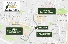 Parking Road Closures Raleigh Marathon Parking