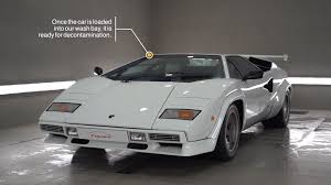 $16,000 1989 replica kit lamborghini countach white 2,000 miles · white · ellsworth, wi 1] car exterior is entirely wrapped in avery white diamond wrap with gloss black wrap detailing. See What It S Like To Detail Highly Valuable White Lamborghini Countachs Autoevolution