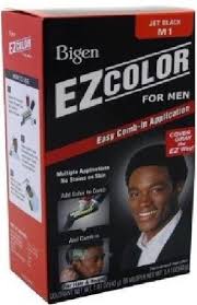 In such case, do not conduct a skin allergy test. Amazon Com Bigen Mens Jet Black Hair Dye For Hair Or Beard 3 Pack Easy Comb In Application No Ammonia Low Peroxide And No Stains To Your Skin With Aloe Extract And Olive Oil