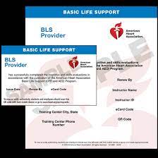 American heart association bls level instructor course date: Bls Provider Ecard Aha