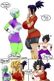 Caulifla x kale porn comic