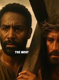 Simon Help Jesus Carries The Cross