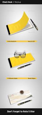 Check Book Mock Ups Print Mockup Mockup Mockup Design