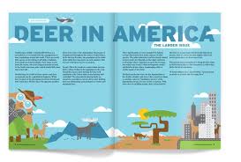 Smithsonian In Your Classroom Matt Chase Design Illustration Magazine Layout Editorial Layout Design