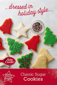 Classic Sugar Cookies Recipe Betty Crocker Sugar Cookies Christmas Sugar Cookies Christmas Food Desserts