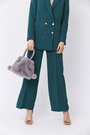 Grey Faux Fur Bag Jayley