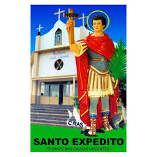 Oração a santo expeditovós que sois um santo guerreiro, vós que sois o santo dos aflitos, vós as graças têm de ser alcançadas agora. Santo Expedito Editora Sao Judas Tadeu