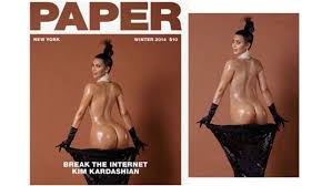Check spelling or type a new query. Sin Photoshop Se Conoce La Foto Original De La Polemica Portada De Kim Kardashian Minuto30 Com