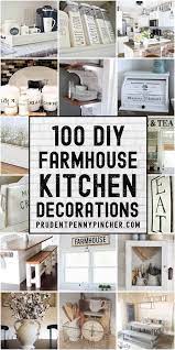 Need easy inspiration for spring decor? 100 Diy Farmhouse Kitchen Decor Ideas Farmhouse Kitchen Diy Farmhouse Diy Farmhouse Kitchen Decor