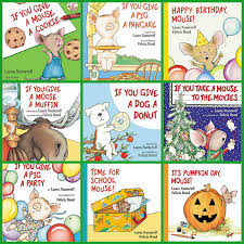 My favorite book is one in a series by numeroff if you give a mouse a cookie where the children design their own story, using a literature wheel and fill in each part of the wheel with the next thing the mouse will want. Laura Numeroff Author Study And Activities For Preschool The Preschool Toolbox Blog