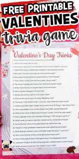 However, this doesn't mean that single men and women won't benefit from them. Valentines Day Trivia Questions Free Printable Play Party Plan