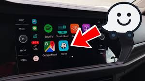 Waze Demo Volkswagen Apple Carplay Ios 12 Youtube