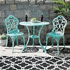 Check spelling or type a new query. Turquoise Fleur De Lis Cast Iron Bistro Set Bistro Table Outdoor Cast Iron Garden Furniture Patio Furnishings