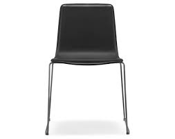 sledestoel met lederen zit stoelen dek tafels