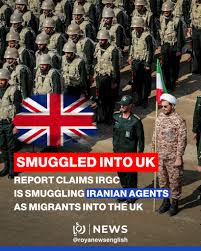 British authorities have intercepted individuals linked to Tehran's  intelligence agencies among those attempting to enter on small boats,  claimed a report by The Telegraph. Home Office officials have used drones  and AI-equipped