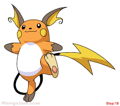 How To Draw Raichu From Pokemon – Mangajam.com