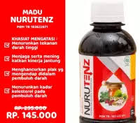 Sudah mendapatkan izin dari bpom jadi sangat aman di konsumsi. Madu Nurutenz Penurun Tekanan Darah Tinggi Obat Hipertensi Penurun Tensi Darah Tinggi Madu Asli Nurutenz Original 100 Lazada Indonesia