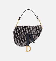 The italian design brand of bags, accessories and more. Saddle Bag Blue Dior Oblique Jacquard Bags Women S Fashion Dior