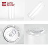 Pet Plastic Cans with Logo High Quality Transparent Plastic Can Soda  Drinking Bottle with Aluminum Cans