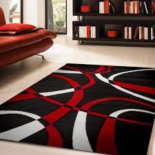 Wool rugs are a natural classic since wool is soft, plush and stands the test of time. Katelynn Area Rug F 7500 Black Red 8 X 10 Walmart Com Walmart Com