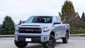 Hey everyone i just recently bought a cement gray tundra and wanted to say hi. 2017 Toyota Tundra Double Cab Trd Pro Road Test The Car Magazine