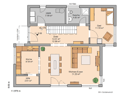 Kern haus hat abwechslungsreiche bauhäuser im portfolio aber schauen sie selbst. Futura Pult Von Kern Haus Entgegengesetzte Pultdacher Haus Grundriss Kern Haus Familienhaus