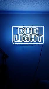 Bud Light Neon Sign Real Neon Light Bud Light Neon Sign Neon Signs Bud Light