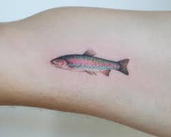 Tatto Wallpapers Rainbow Trout Tattoo