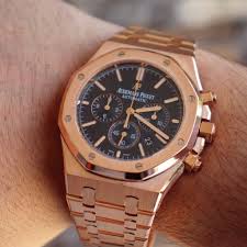 Hours may change under current circumstances Audemars Royal Oak Chronograph 41mm Rose Gold Watch Review