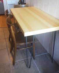 🙂 after a lot of measuring and figuring, i came up with an ikea hack craft room table that has been absolutely perfect!! Dining Table Hack 8 Affordable Ikea Hacks You Need To Try Now Lonny