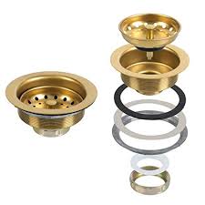 Find kitchen and bar sink basket strainers in all types of basket styles for a variety of drain sizes, all available for purchase at terrific prices. Lqs Kitchen Sink Drain Assembly Sink Drain Basket Strainer 304 Stainless Steel With Removable Sink Strainer Basket And Kitchenfaucets Com