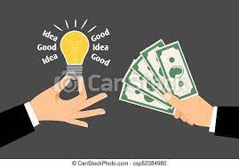 Maybe you would like to learn more about one of these? Hands With Money And Idea Concept Of Exchanging Ideas For Dollars Vector Illustration Canstock