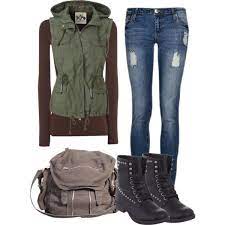 Olive Green Casual Outfit Casual Outfits Outdoor Outfit Outfits