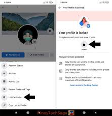 If you want to unlock your facebook profile, the steps are the same on both the mobile app and desktop. How To Lock Facebook Profile Tutorial For Philippines Pinoytechsaga