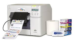 Colorprint 357 Farbetikettendrucker Mit Nfc Kodierer Ades