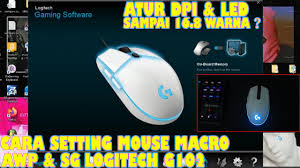 Cara Setting Macro Mouse Logitech G102 Prodigy Melalui Software Main Sg Dan Awp Seperti Pakai Qc Youtube