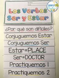 Spanish Interactive Notebook Flip Book Ser Vs Estar Spanish Interactive Notebook Interactive Notebooks Spanish Teaching Resources