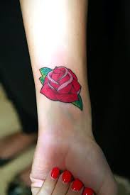 Beautifull dotwork rose tattoo idea by boo litjes. Cute Forearm Rose Tattoo Idea