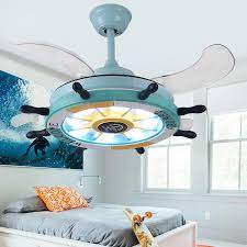 We carry a wide selection of indoor ceiling fans, covered porch and outdoor ceiling fans, and industrial. Kids Room Ceiling Fan With Lights Remote Control For Children Room Bedroom Ventilador De Techo 36 42 Inch Ceiling Fan With Light Ceiling Fans Aliexpress