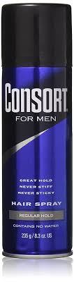 Consort for men extra hold hair spray is just what you need. Consort Hair Spray Regular Hold Aerosol 8 30 Oz Crazy Cazboy S